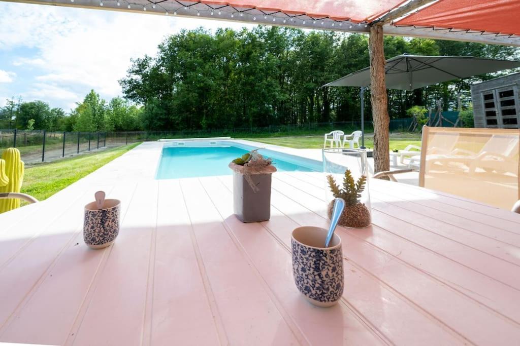 SevremoineL'Evasion En Pierre Piscine Et Etang Prive别墅 外观 照片